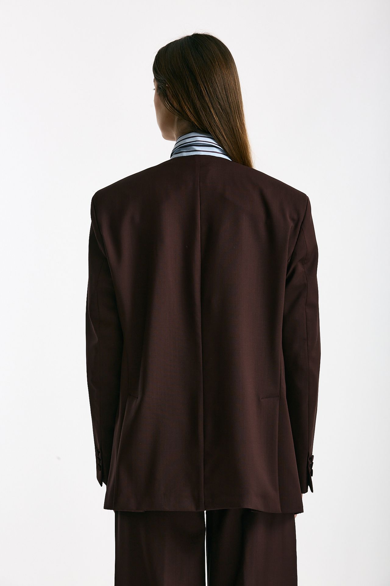 Blazer over burgundy women Marsēm - 3