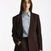 Blazer over burgundy women Marsēm - 8