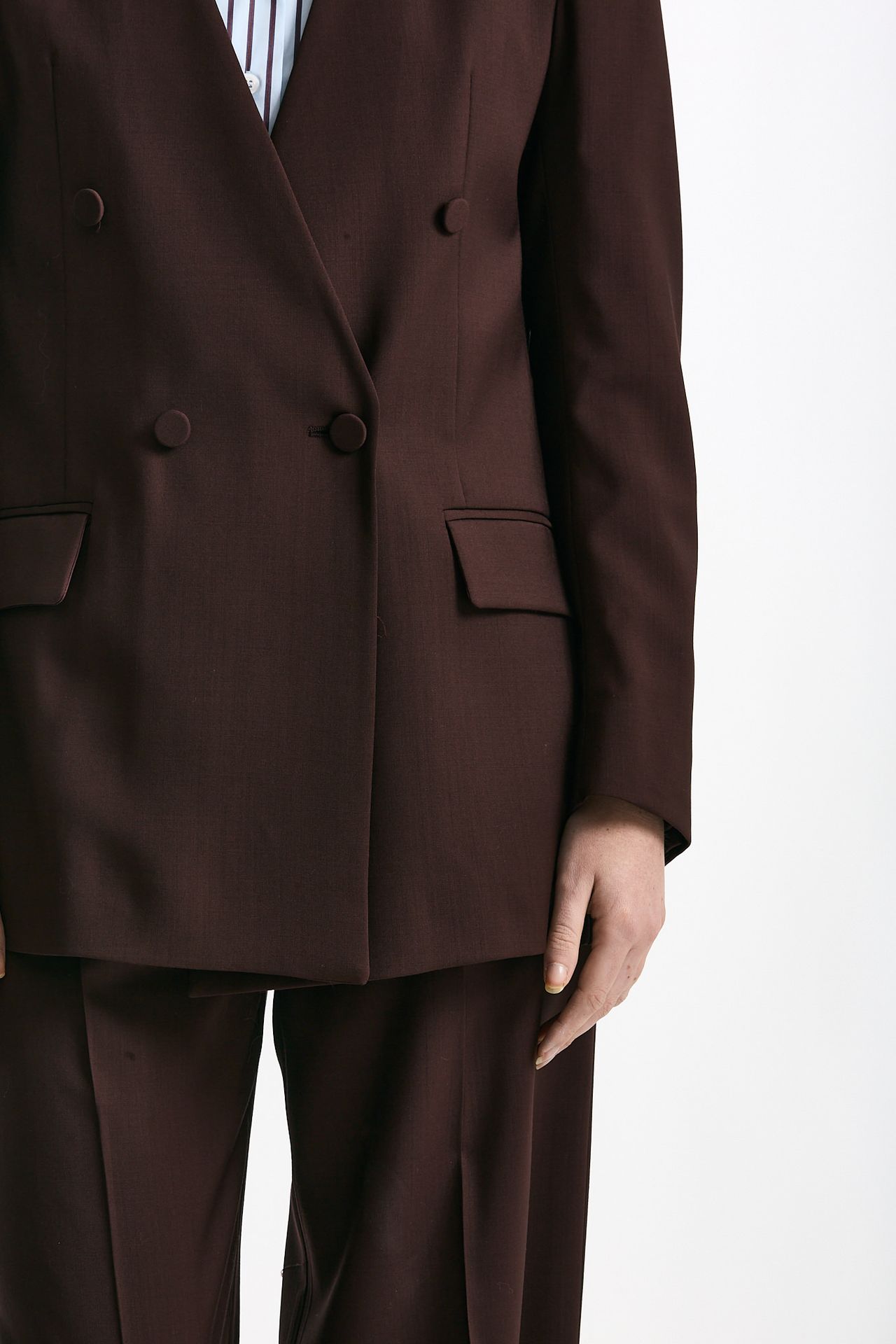 Blazer over burgundy women Marsēm - 7