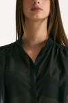 Camicia in voile MARSEM  Colore nero women Marsēm - 5