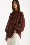 Camicia in voile MARSEM bordeaux women Marsēm - 1