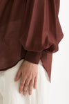 Camicia in voile MARSEM bordeaux women Marsēm - 5