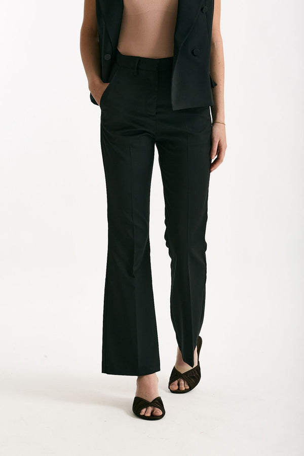 Pantalone slim nero women Marsēm