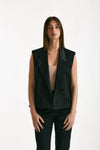 Blazer crop nero women Marsēm - 2