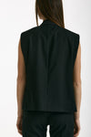 Blazer crop nero women Marsēm - 4