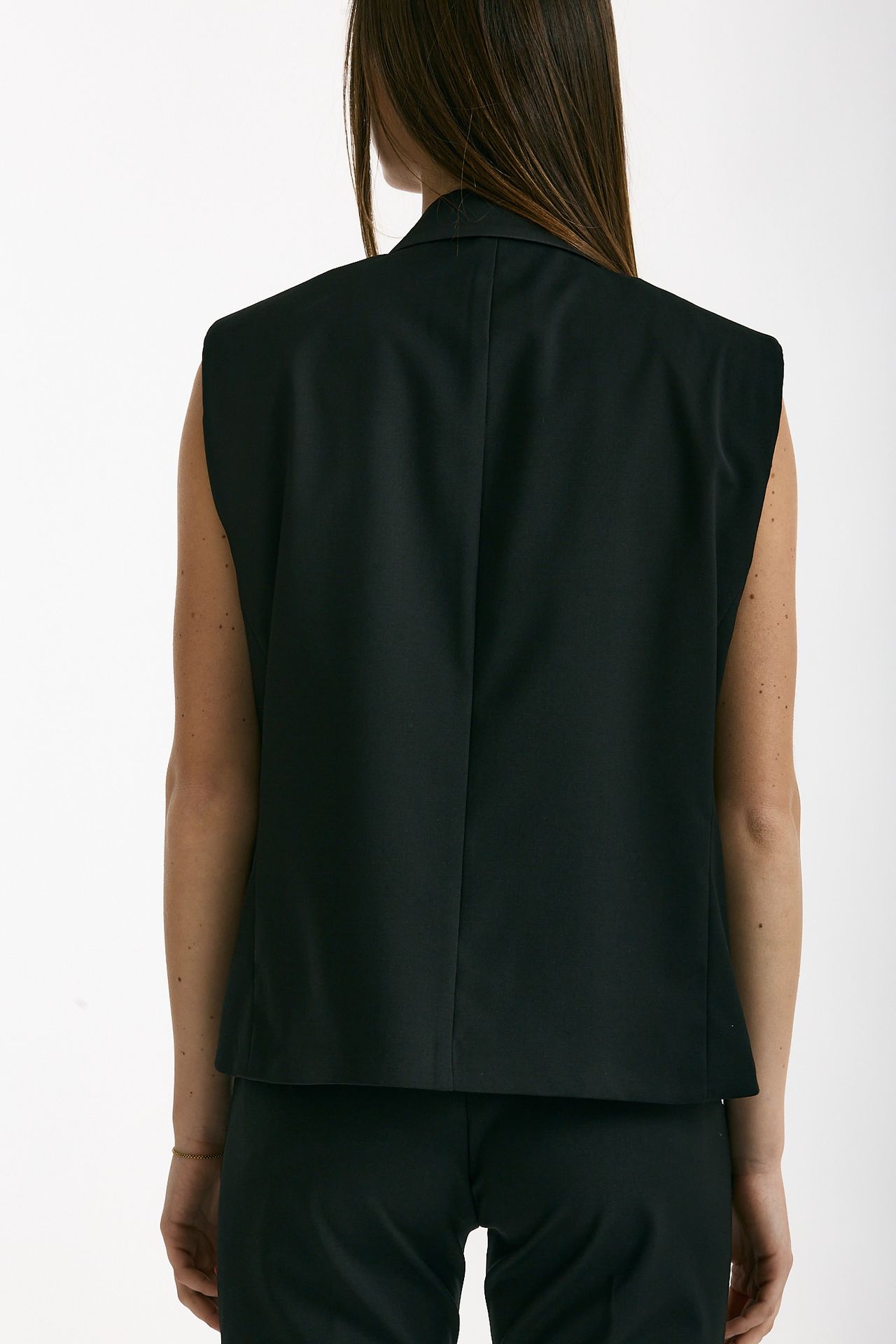 Blazer crop nero women Marsēm - 4