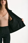 Blazer crop nero women Marsēm - 7