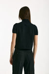 Maglia in cotone nero women Marché des palmiers - 2