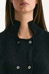 Maglia in cotone nero women Marché des palmiers - 4