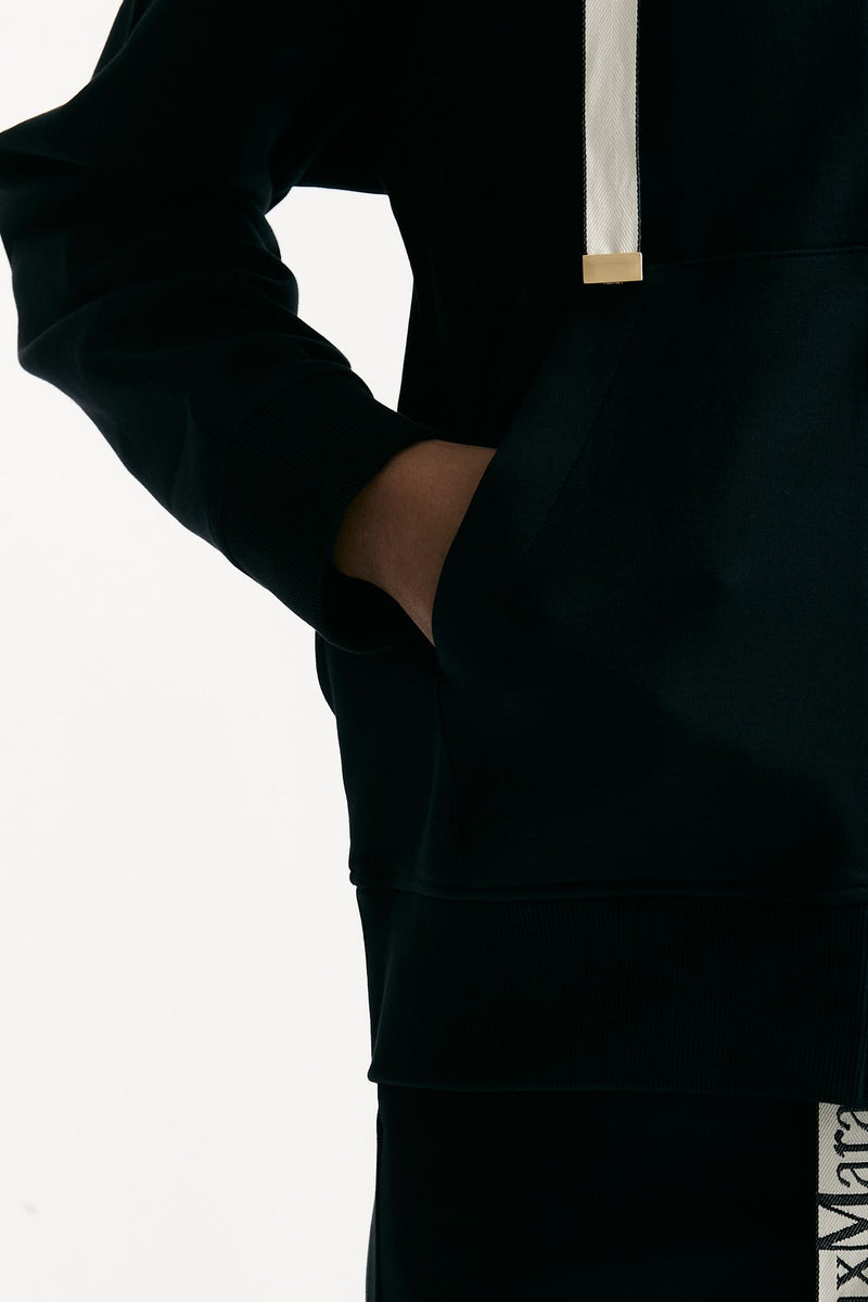 Felpa JOUR con cappuccio blu women Max mara s - 5