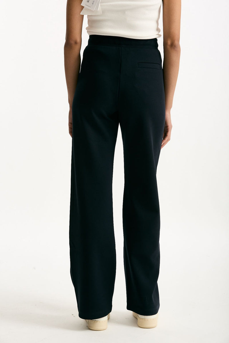 Pantalone ampio BALI in jersey di cotone blu women Max mara s - 3
