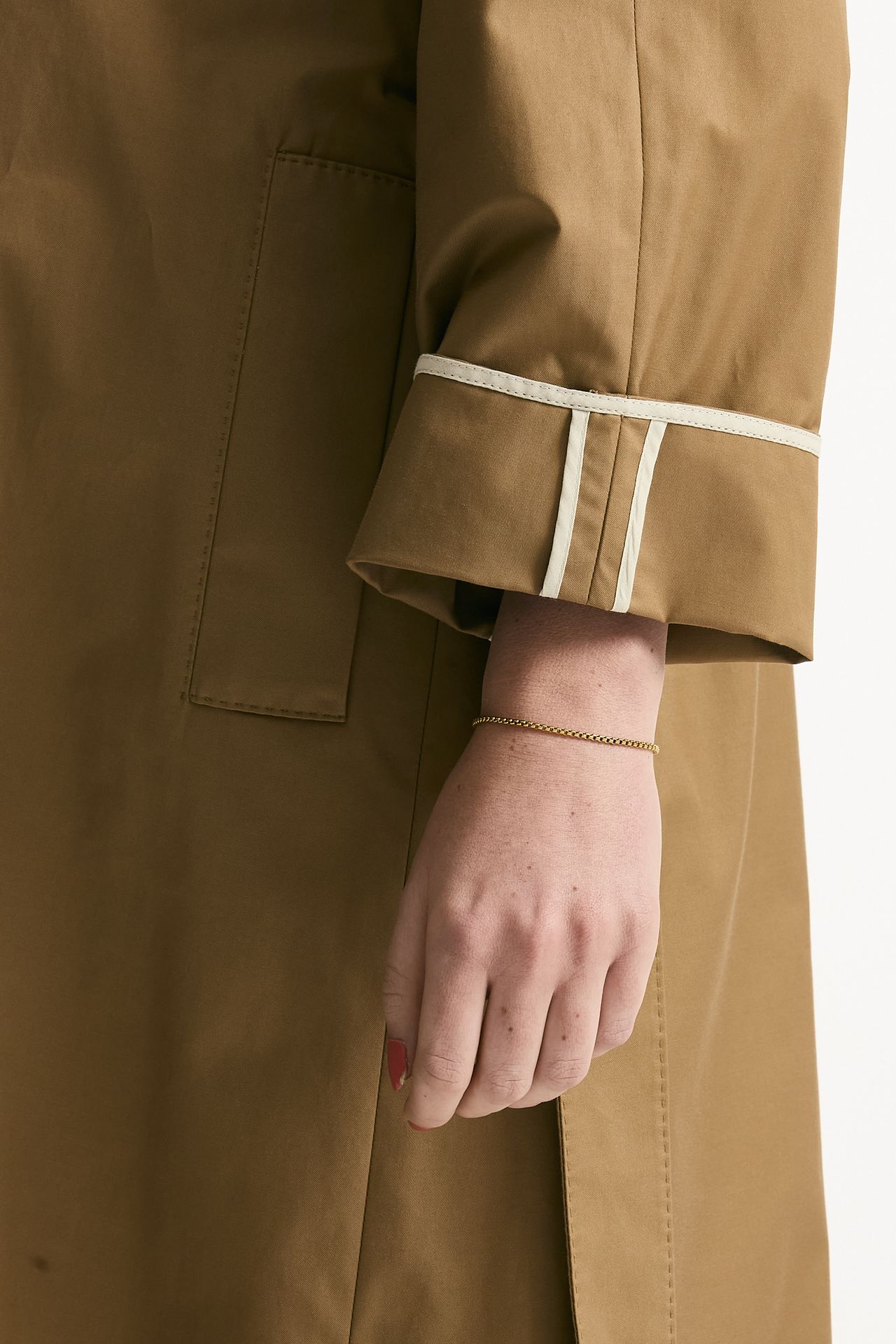 Trench over TRENCH in twill antigoccia cammello women Max mara s - 7