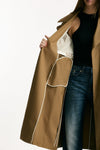 Trench over TRENCH in twill antigoccia cammello women Max mara s - 9