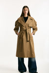 Trench over TRENCH in twill antigoccia cammello women Max mara s - 10
