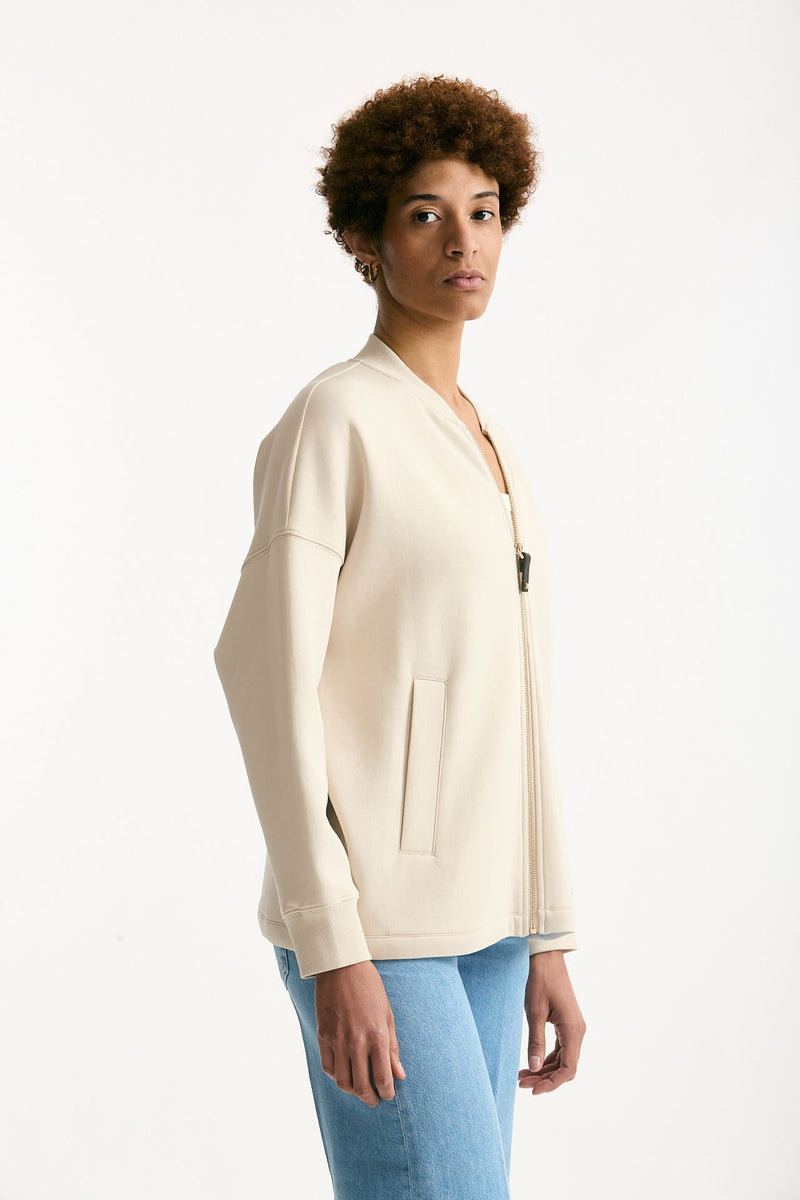Giacca RADIOSO in felpa jersey panna women Max mara s - 5