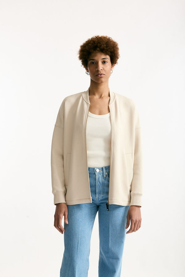 Giacca RADIOSO in felpa jersey panna women Max mara s