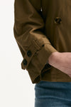 Trench crop TESORO in twill antigoccia cammello women Max mara s - 5