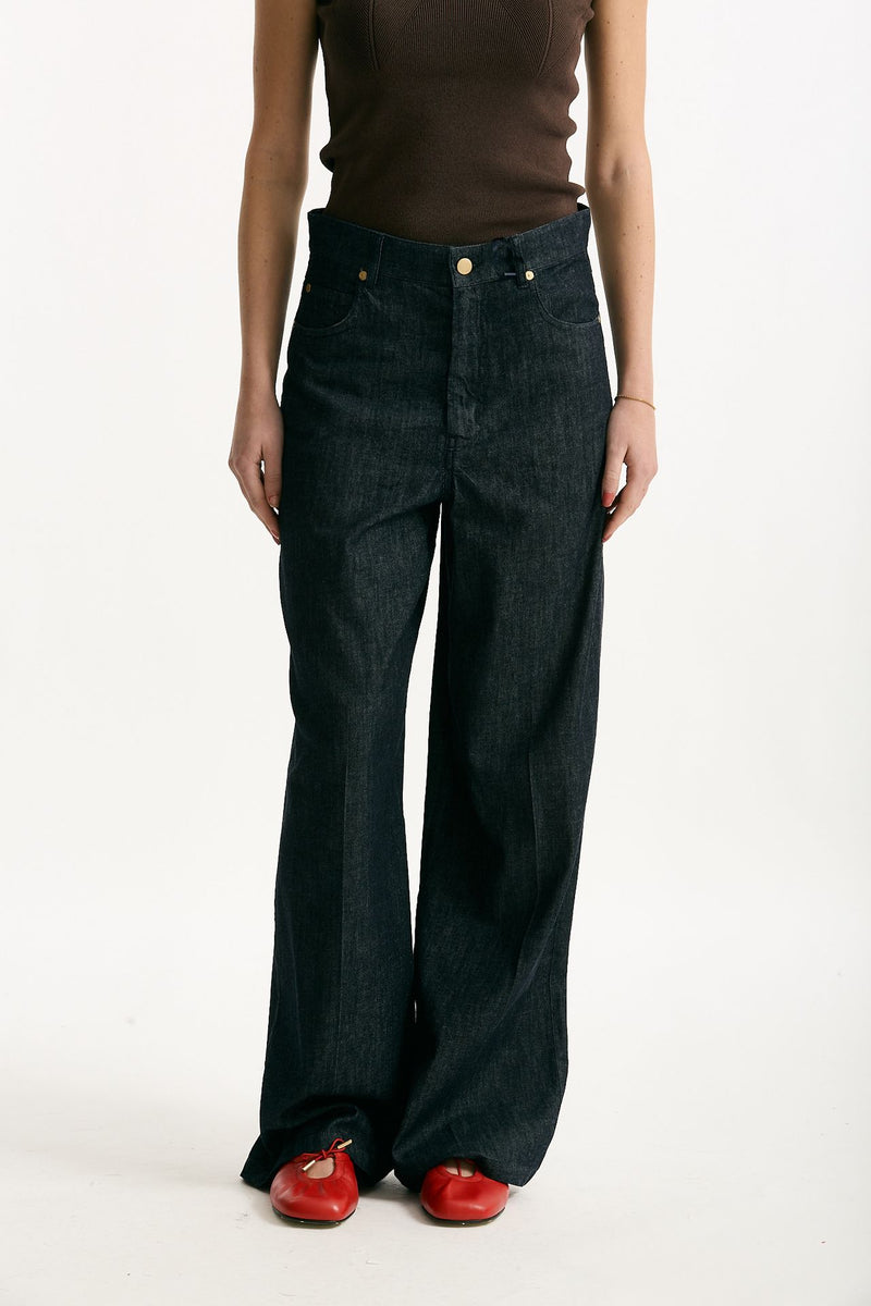 Jeans morbido LAVINIA denim blu scuro stretch women Max mara s - 1