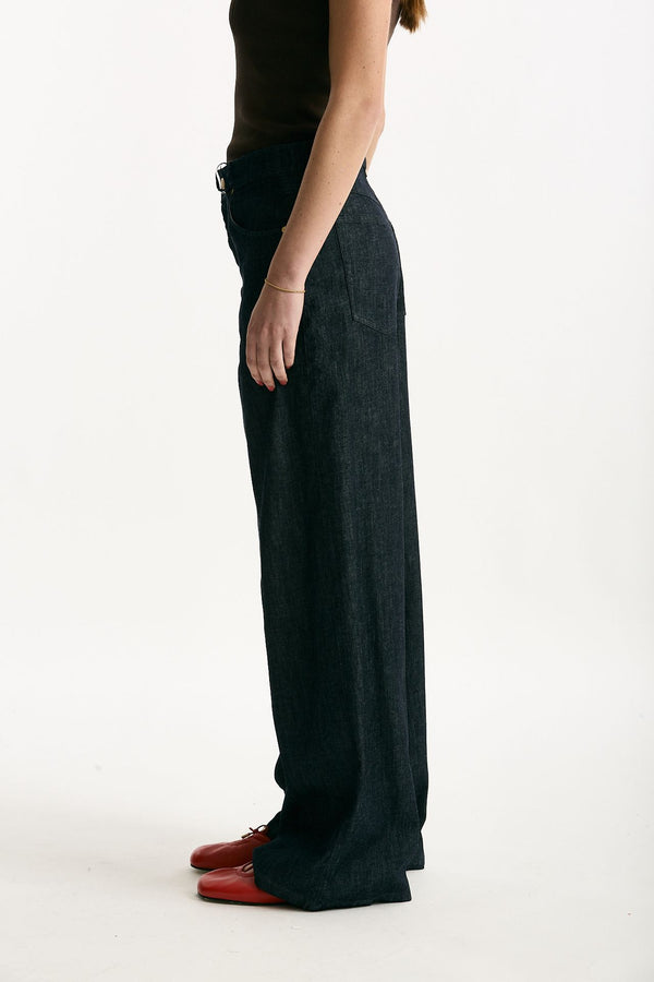 Jeans morbido LAVINIA denim blu scuro stretch women Max mara s