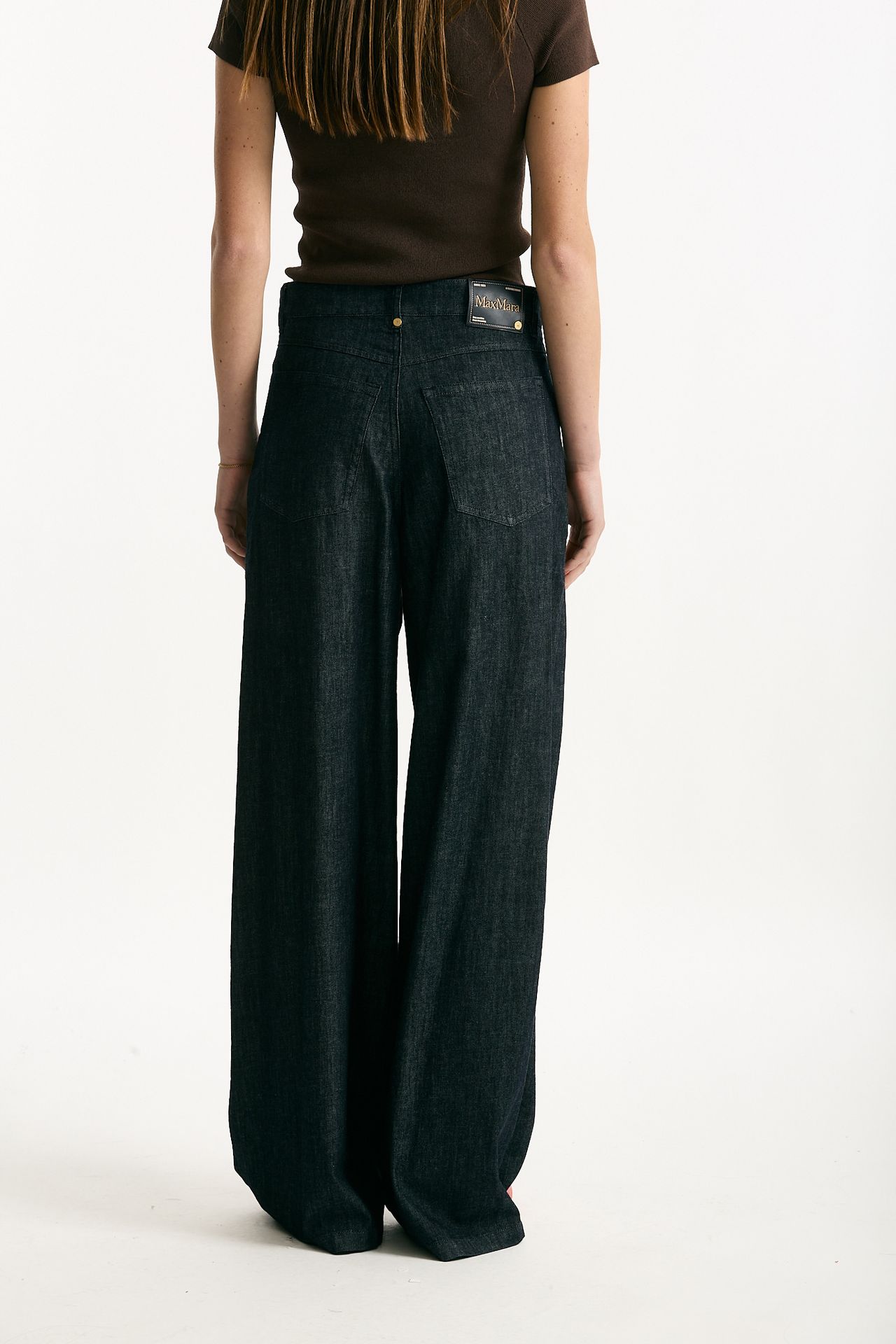 Jeans morbido LAVINIA denim blu scuro stretch women Max mara s - 3