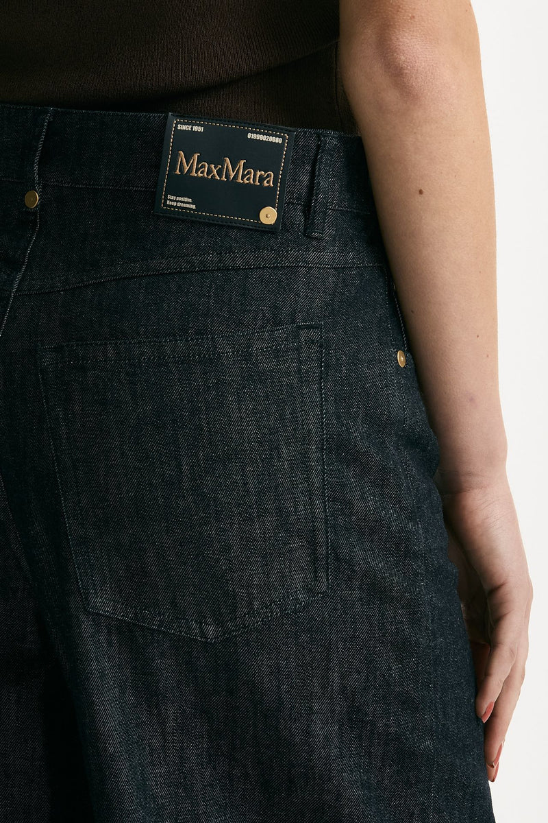 Jeans morbido LAVINIA denim blu scuro stretch women Max mara s - 5