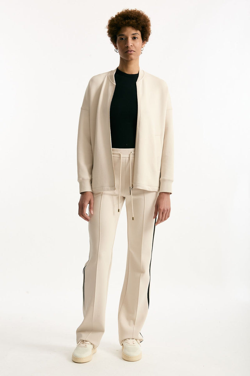 Pantalone VENTO in jersey di cotone panna women Max mara s - 1