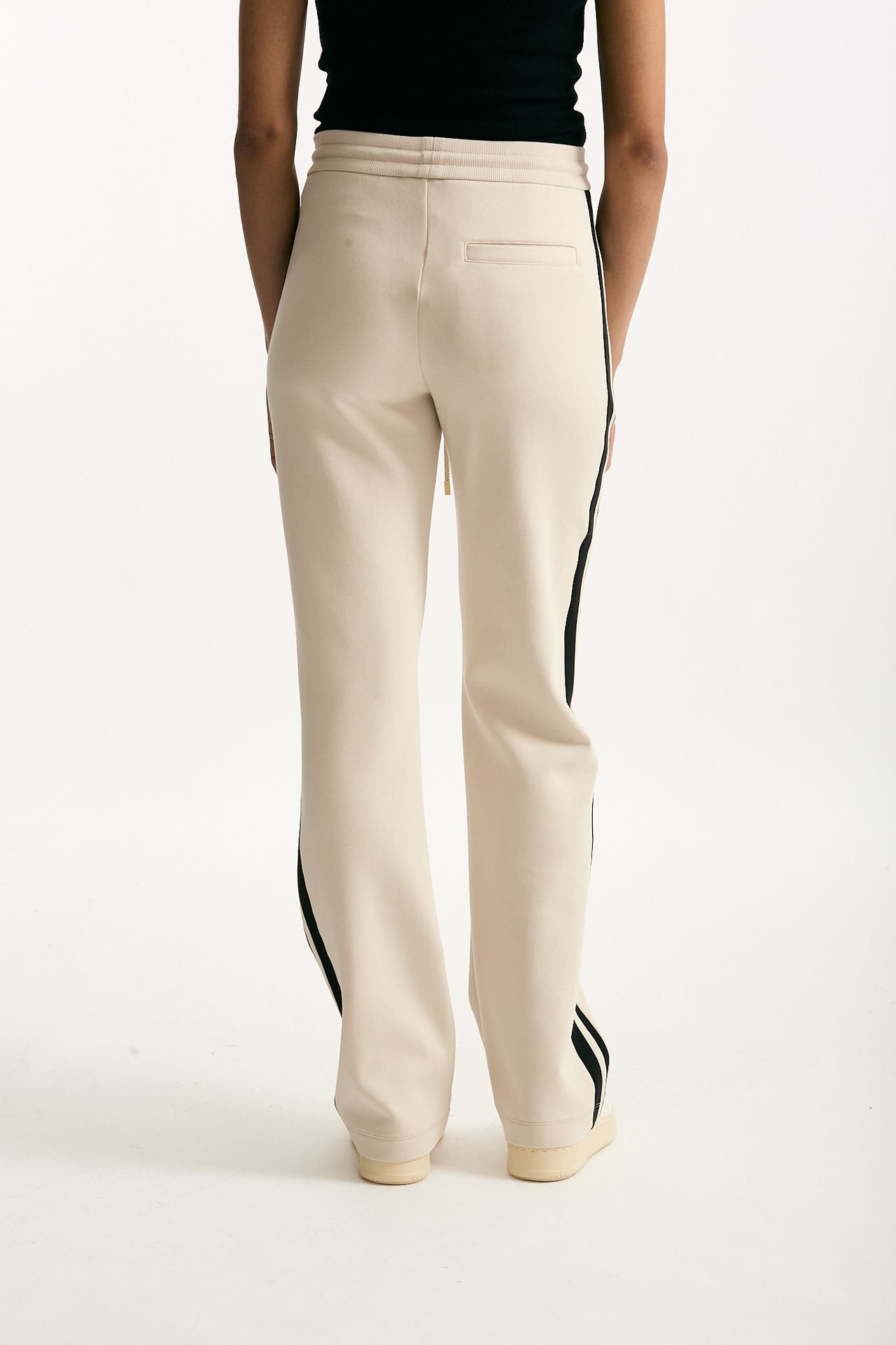 Pantalone VENTO in jersey di cotone panna women Max mara s - 3