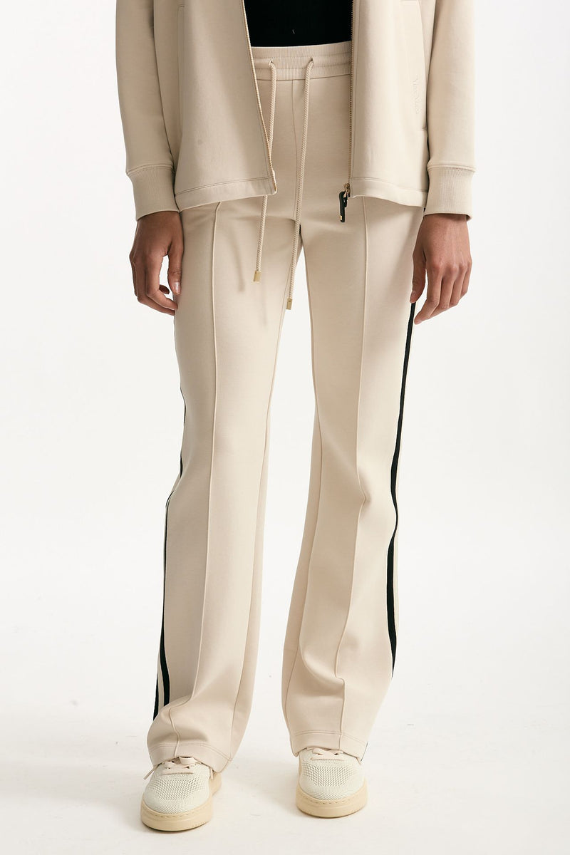 Pantalone VENTO in jersey di cotone panna women Max mara s - 4