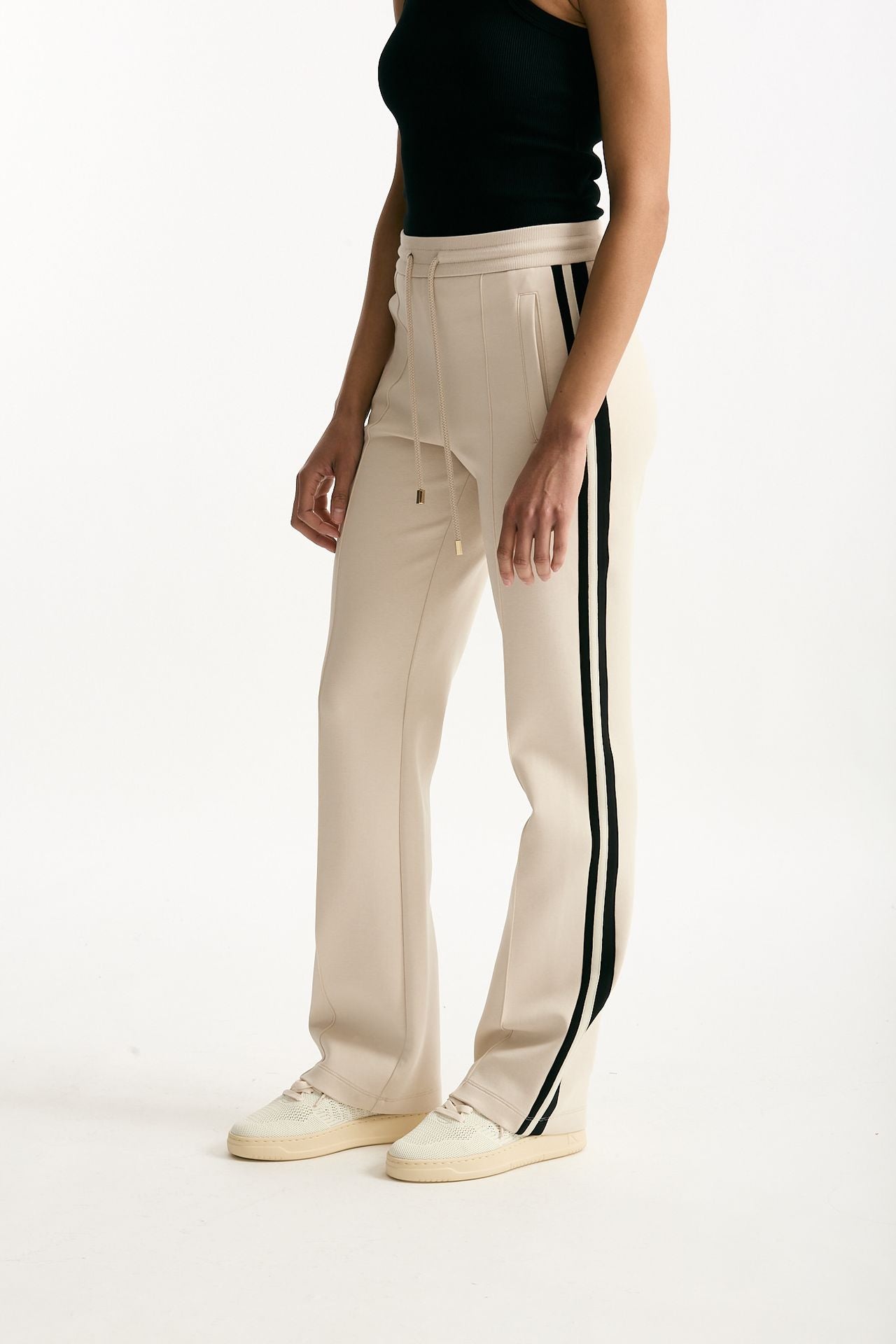 Pantalone VENTO in jersey di cotone panna women Max mara s - 5
