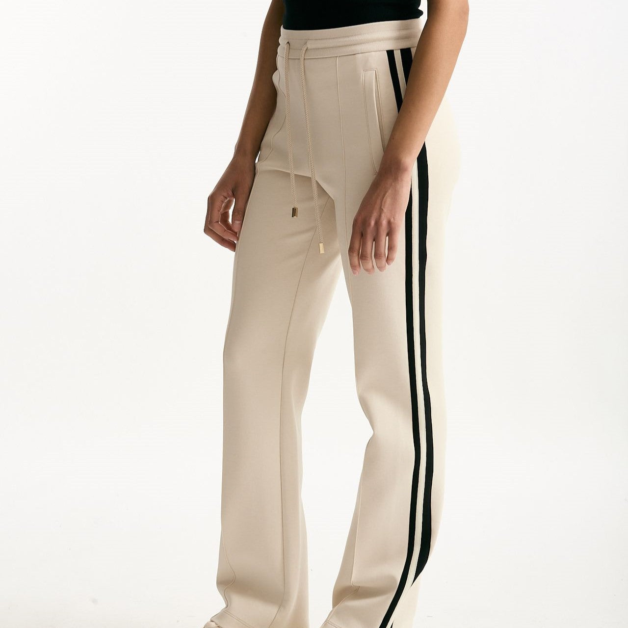 Pantalone VENTO in jersey di cotone panna women Max mara s - 8
