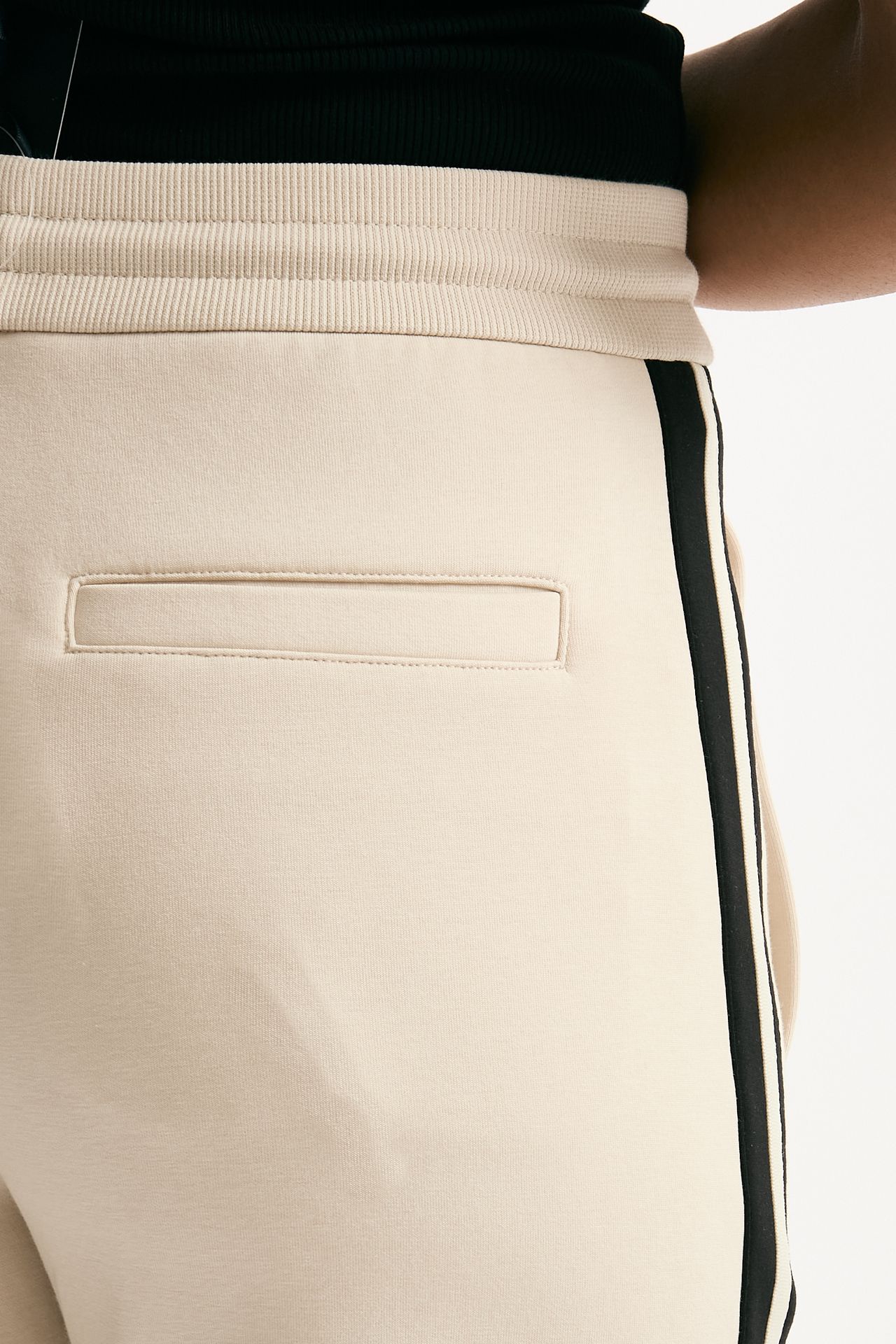 Pantalone VENTO in jersey di cotone panna women Max mara s - 7