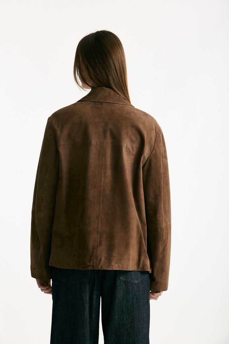 Giacca in suede marrone women Max mara s - 3