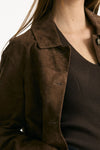 Giacca in suede marrone women Max mara s - 4