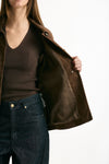Giacca in suede marrone women Max mara s - 6