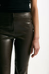 Pantalone slim SUBLIME in eco pelle marrone women Max mara s - 5