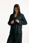 Giacca in denim stretch LEONE blu scuro women Max mara s - 7