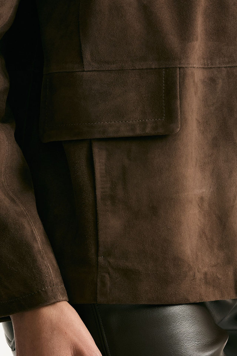 Giacca in suede SHARME marrone women Max mara s - 6