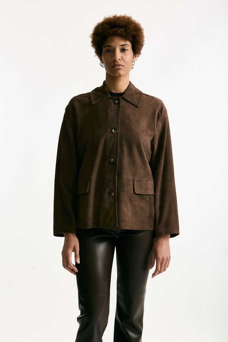 Giacca in suede SHARME marrone women Max mara s - 7