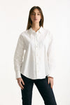 Camicia over ADELE in oxford in cotone bianco women Max mara s - 2