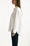 Camicia over ADELE in oxford in cotone bianco women Max mara s - 3