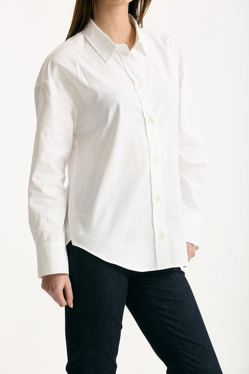 Camicia over ADELE in oxford in cotone bianco women Max mara s - 1
