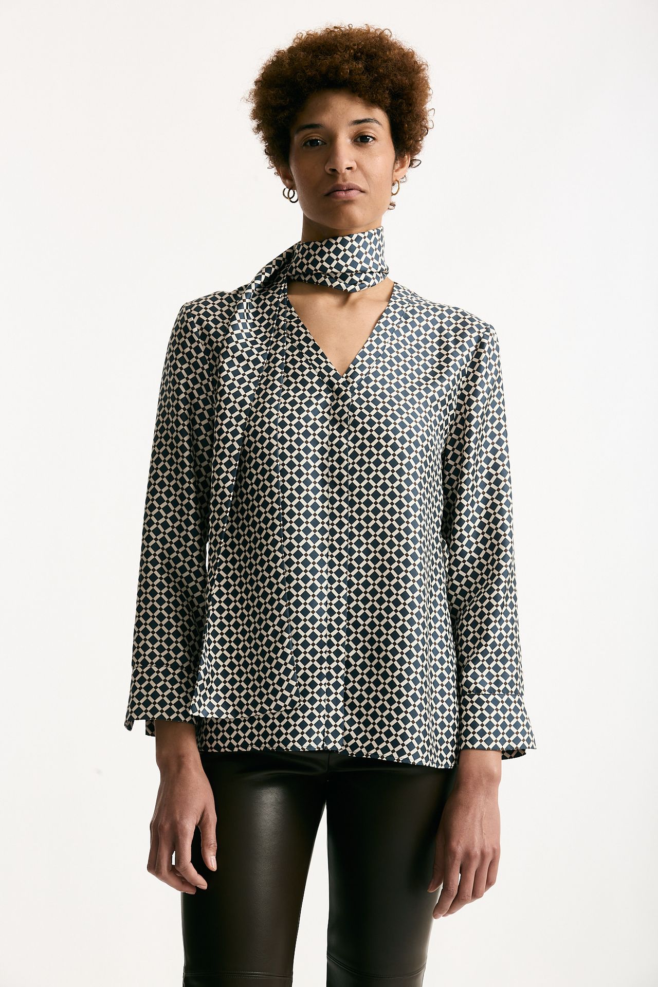 Camicia VITTORIA in seta stampata Fantasia women Max mara s - 3