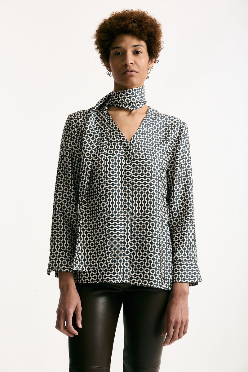Camicia VITTORIA in seta stampata Fantasia women Max mara s - 3
