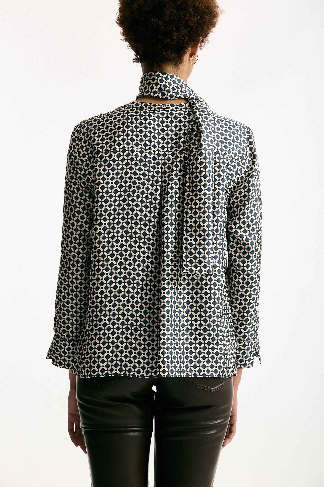 Camicia VITTORIA in seta stampata Fantasia women Max mara s - 4