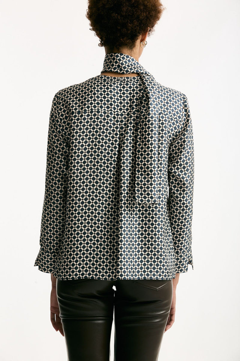 Camicia VITTORIA in seta stampata Fantasia women Max mara s - 4
