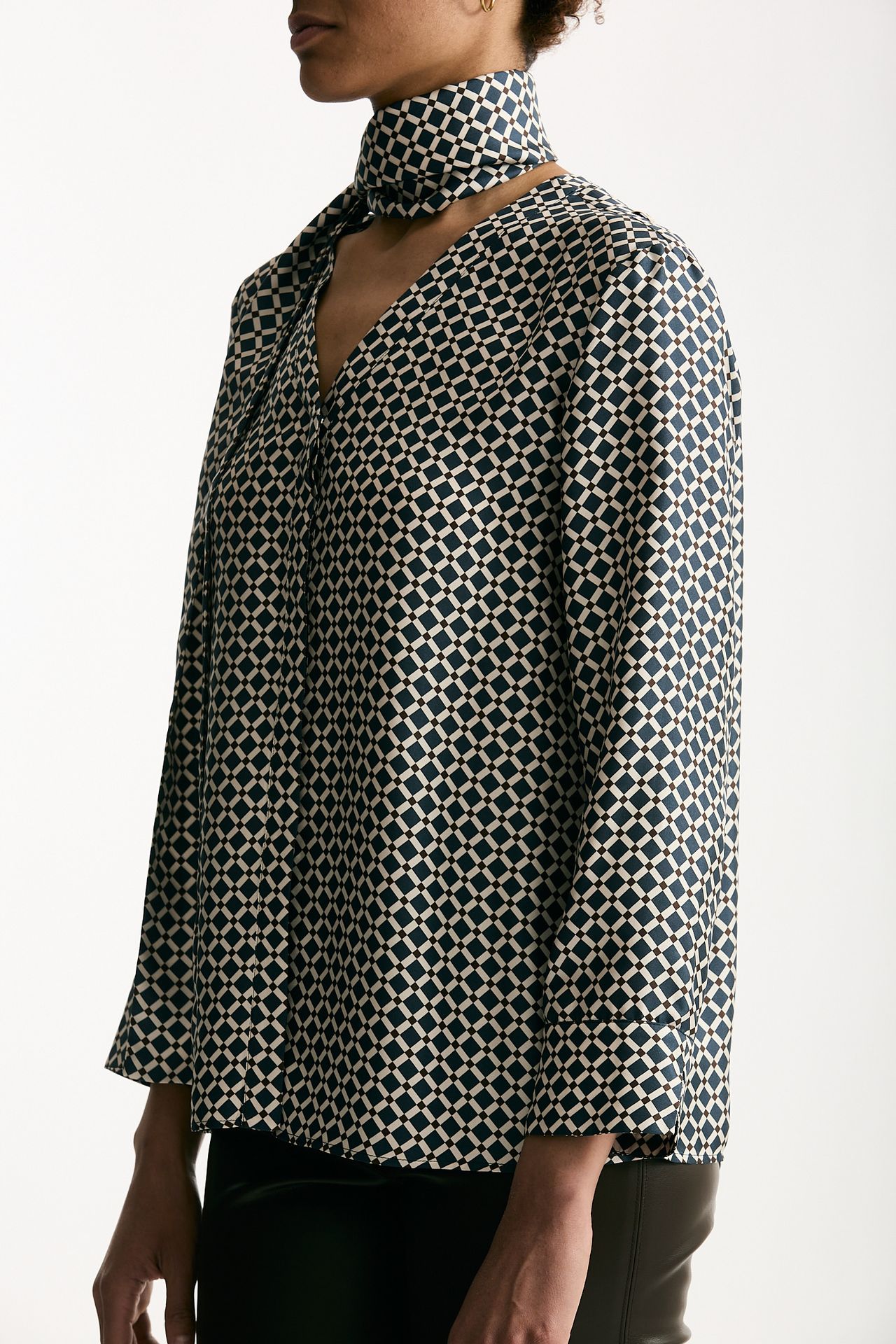 Camicia VITTORIA in seta stampata Fantasia women Max mara s - 5