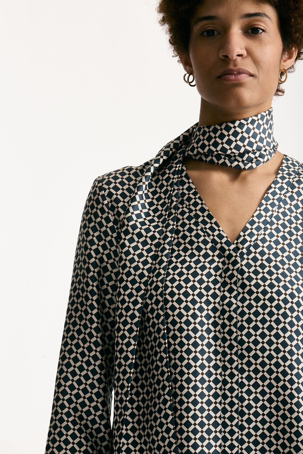 Camicia VITTORIA in seta stampata Fantasia women Max mara s - 6