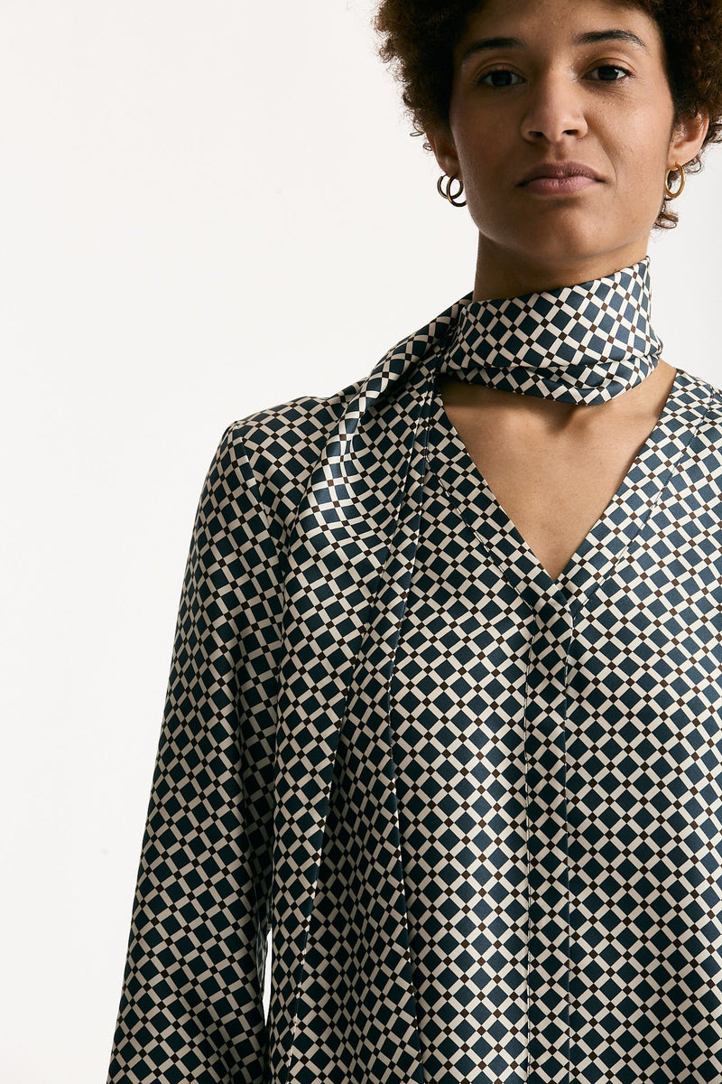 Camicia VITTORIA in seta stampata Fantasia women Max mara s - 6