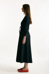 Abito in denim blu scollo a v women Max mara s - 2