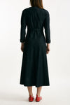 Abito in denim blu scollo a v women Max mara s - 3